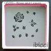 ibicci Rose and Leaves Separates stencil (no testing cookies done)